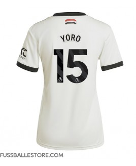 Günstige Manchester United Leny Yoro #15 3rd trikot Damen 2024-25 Kurzarm